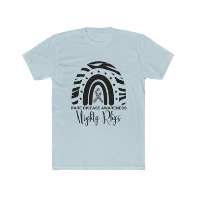 Mighty Rhys Rare Disease Awareness Men's Cotton Crew Tee