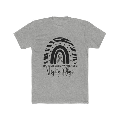 Mighty Rhys Rare Disease Awareness Men's Cotton Crew Tee