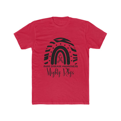 Mighty Rhys Rare Disease Awareness Men's Cotton Crew Tee