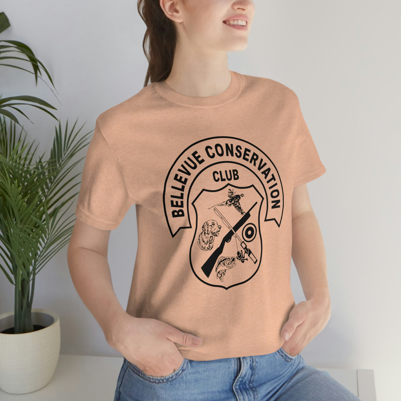 Bellevue Conservation Club Unisex Jersey Short Sleeve Tee