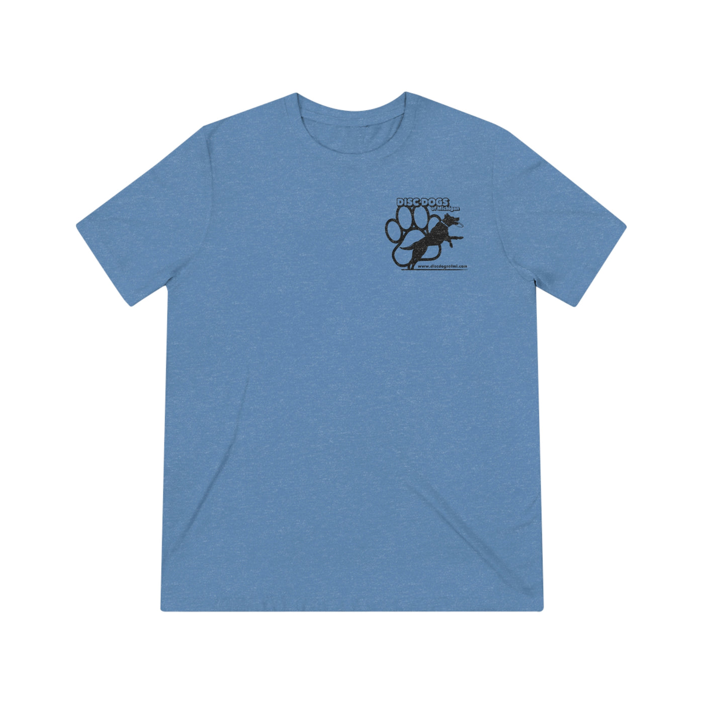 Disc Dogs of MI Unisex Triblend Tee