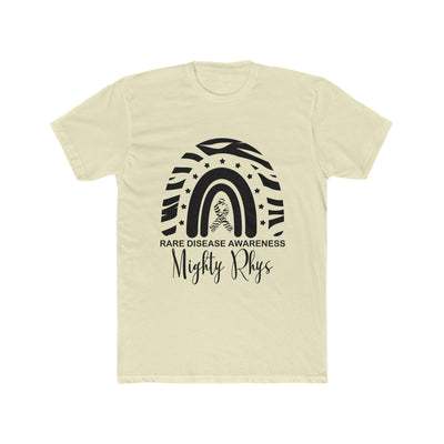 Mighty Rhys Rare Disease Awareness Men's Cotton Crew Tee