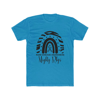 Mighty Rhys Rare Disease Awareness Men's Cotton Crew Tee