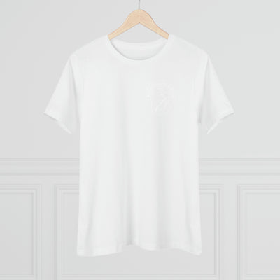 Women's Premium Tee Bella 6400 - White Logo