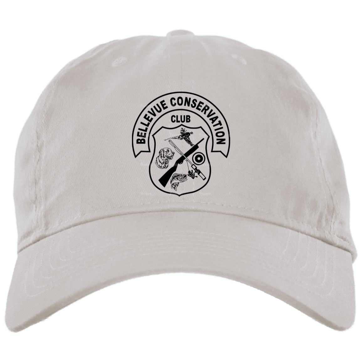 Embroidered Brushed Twill Unstructured Dad Cap