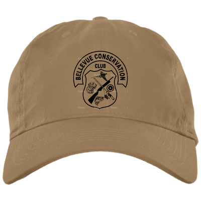 Embroidered Brushed Twill Unstructured Dad Cap