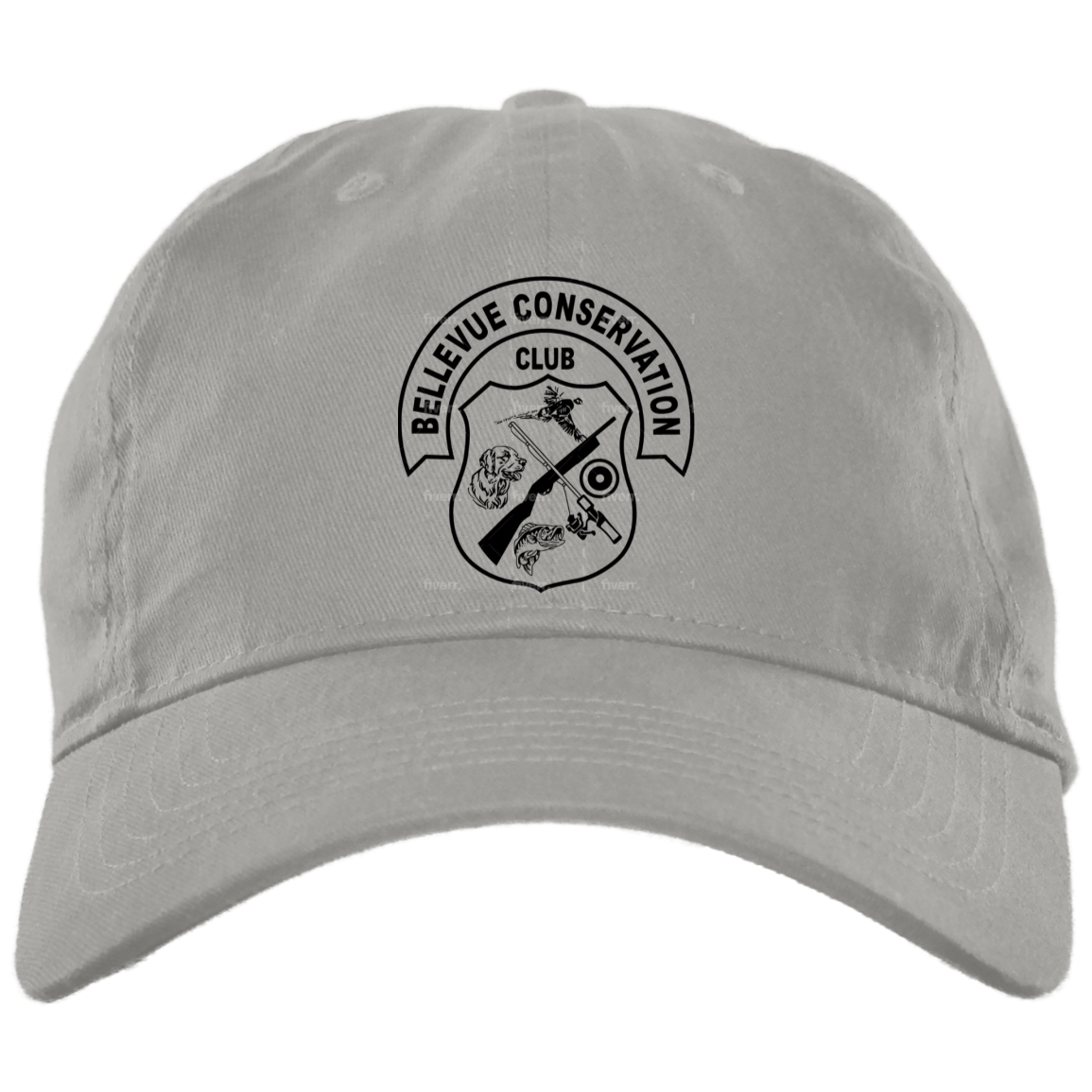 Embroidered Brushed Twill Unstructured Dad Cap