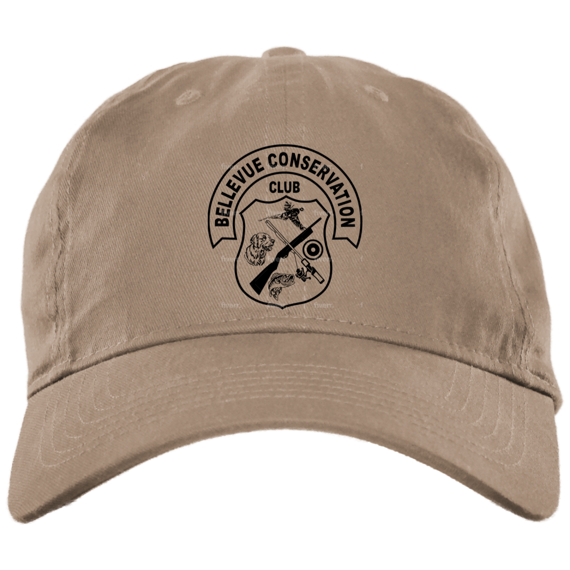 Embroidered Brushed Twill Unstructured Dad Cap