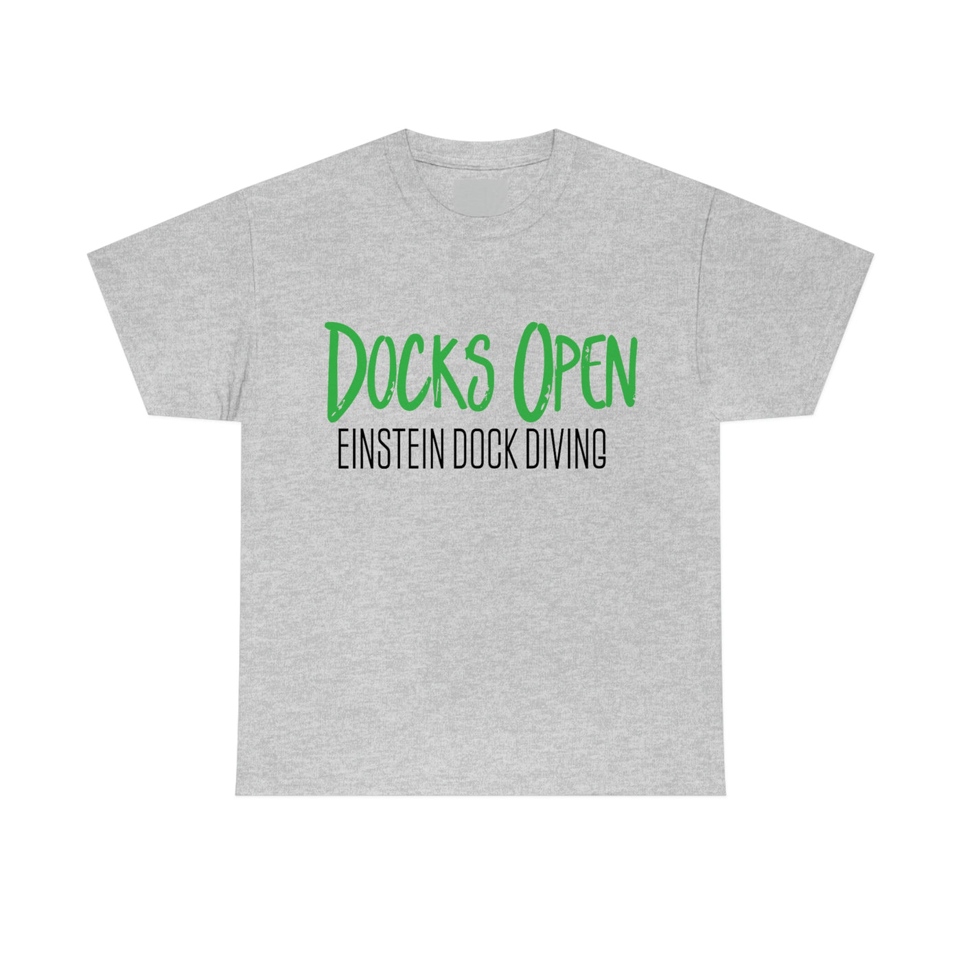 Docks Open Unisex Heavy Cotton Tee