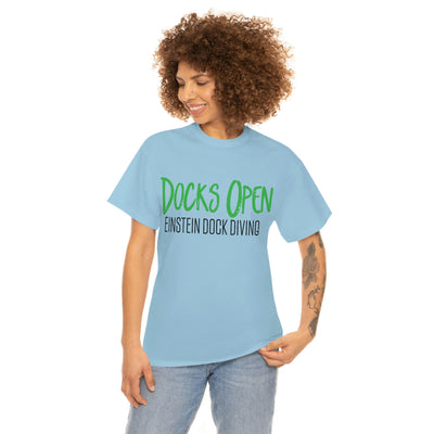 Docks Open Unisex Heavy Cotton Tee