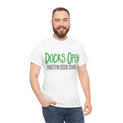 Docks Open Unisex Heavy Cotton Tee