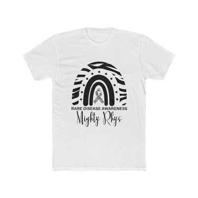 Mighty Rhys Rare Disease Awareness Men's Cotton Crew Tee