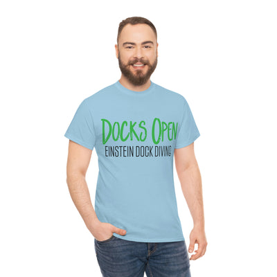 Docks Open Unisex Heavy Cotton Tee