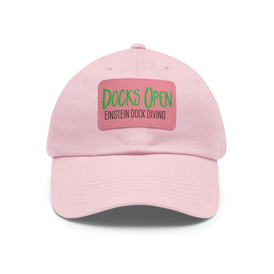 Docks Open Hat with Leather Patch