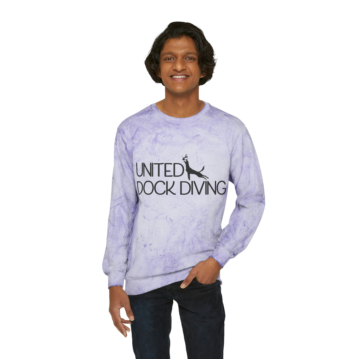 UDD Unisex Color Blast Crewneck Sweatshirt